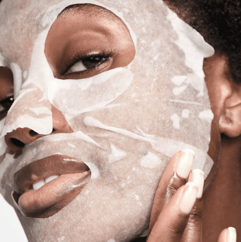 face mask winter skincare routine